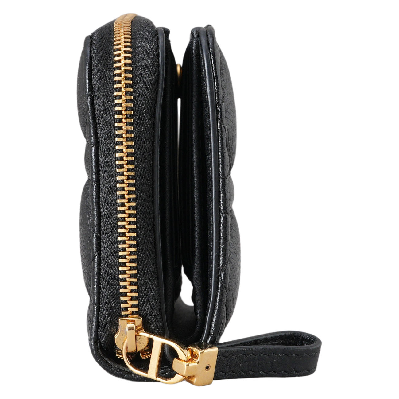 CHRISTIAN DIOR(USED)디올 카로 지퍼 반지갑